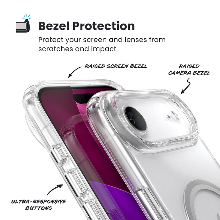 Speck Presidio Perfect Clear MagSafe Case - Apple iPhone Air - Clear (SPK150963-3240)