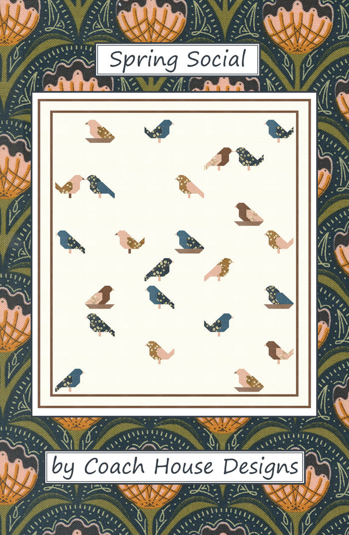 Spring Social Downloadable PDF Quilt Pattern