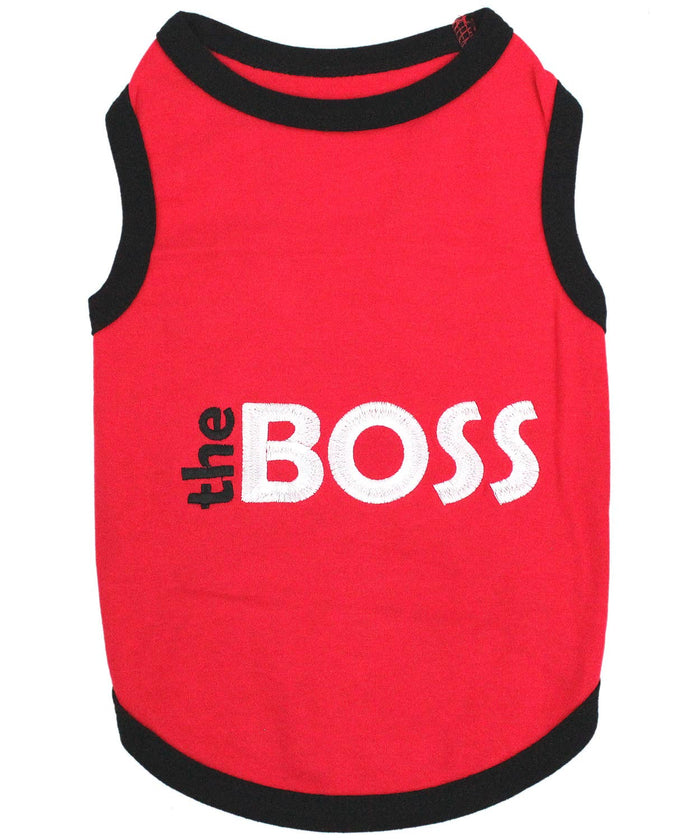 "The Boss" Dog T-Shirt