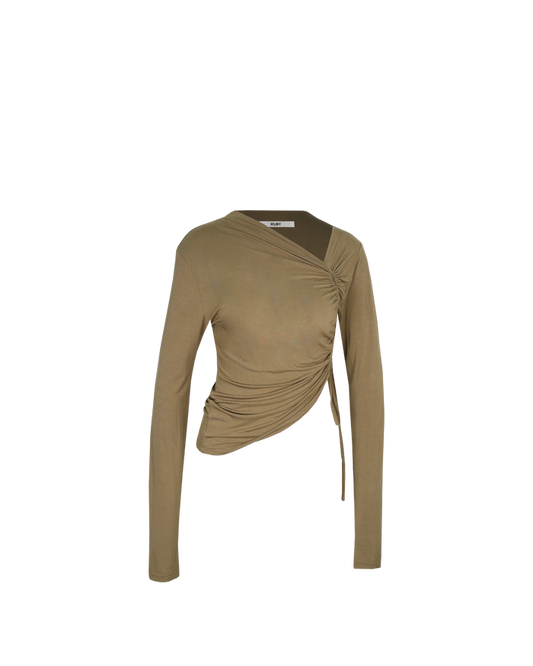 TOBY LONG SLEEVE KHAKI