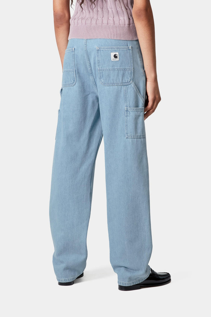 W' Pierce Pant Straight - Blue Stone Bleached