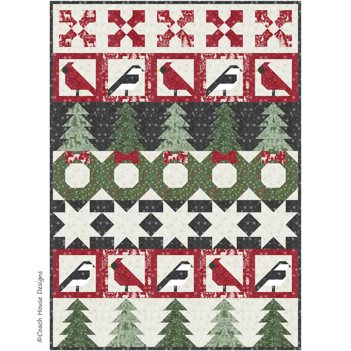 Woodland Birds Downloadable PDF Quilt Pattern